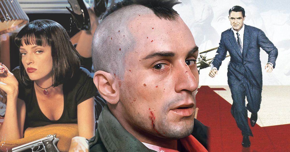 Impartiti imaginea Pulp Fiction, Taxi Driver si North by Northwest
